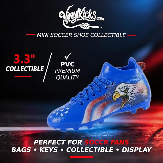 USA Soccer Collectible β Limited Release Patriotic Mini Sneaker & Bag Charm