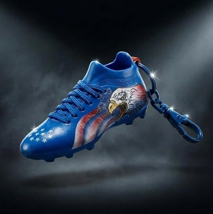 USA Soccer Collectible – Limited Release Patriotic Mini Sneaker & Bag Charm