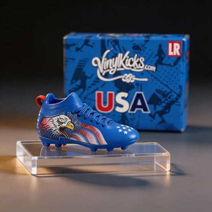USA Soccer Collectible – Limited Release Patriotic Mini Sneaker & Bag Charm