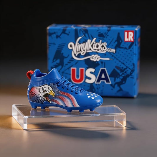 USA Soccer Collectible – Limited Release Patriotic Mini Sneaker & Bag Charm
