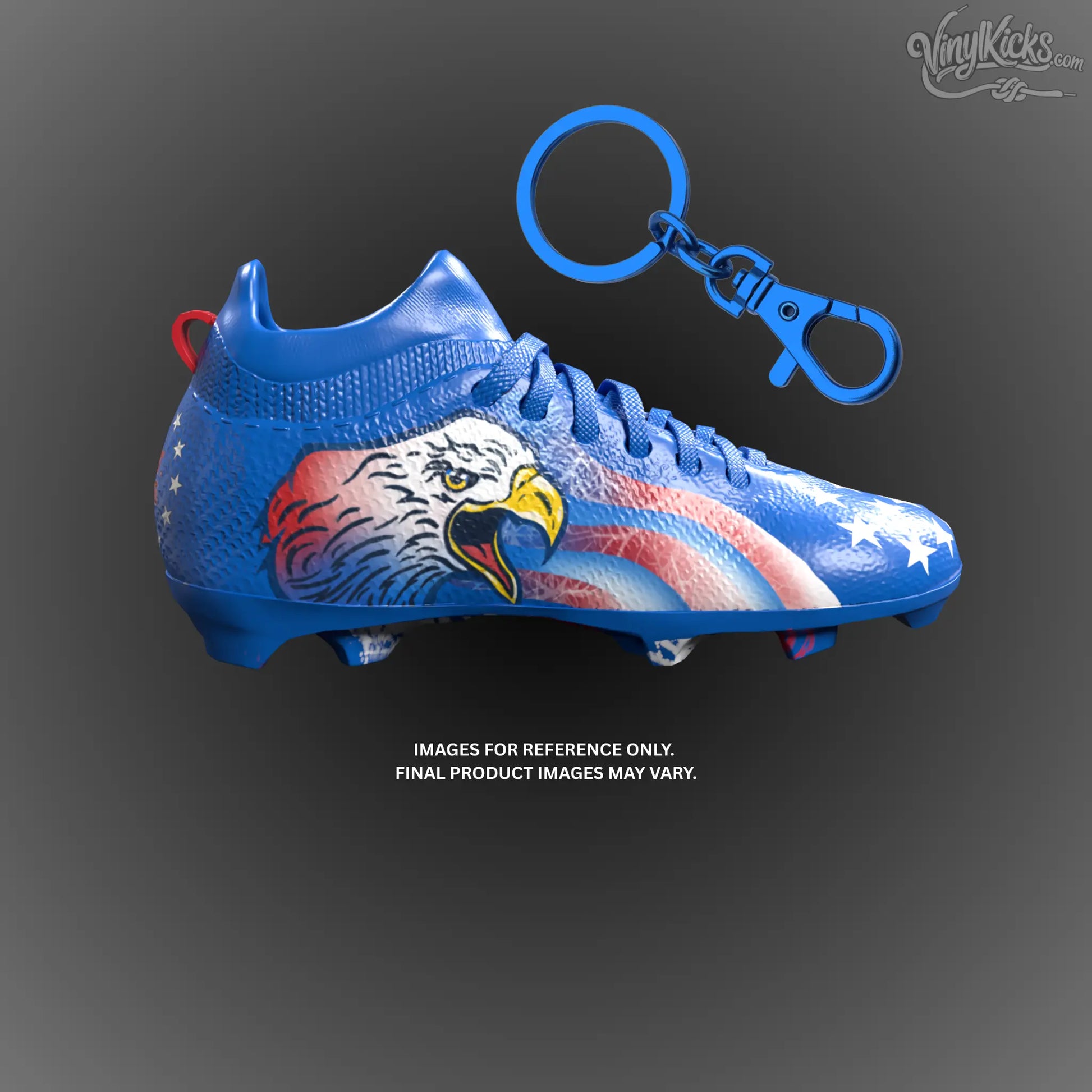 Limited Release:  USA Souvenir Collectible & Bag Charm VinylKicks.com