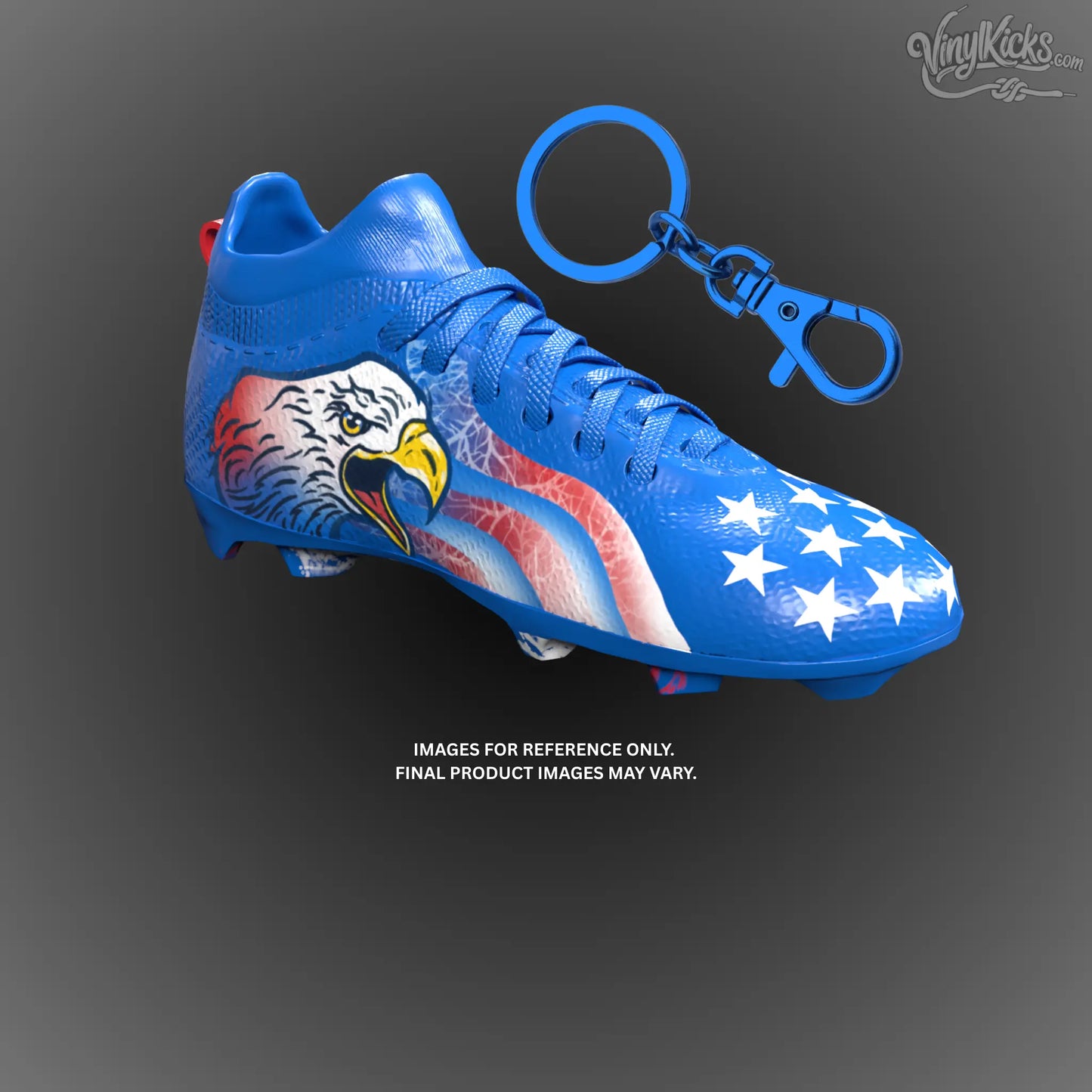 Limited Release:  USA Souvenir Collectible & Bag Charm VinylKicks.com