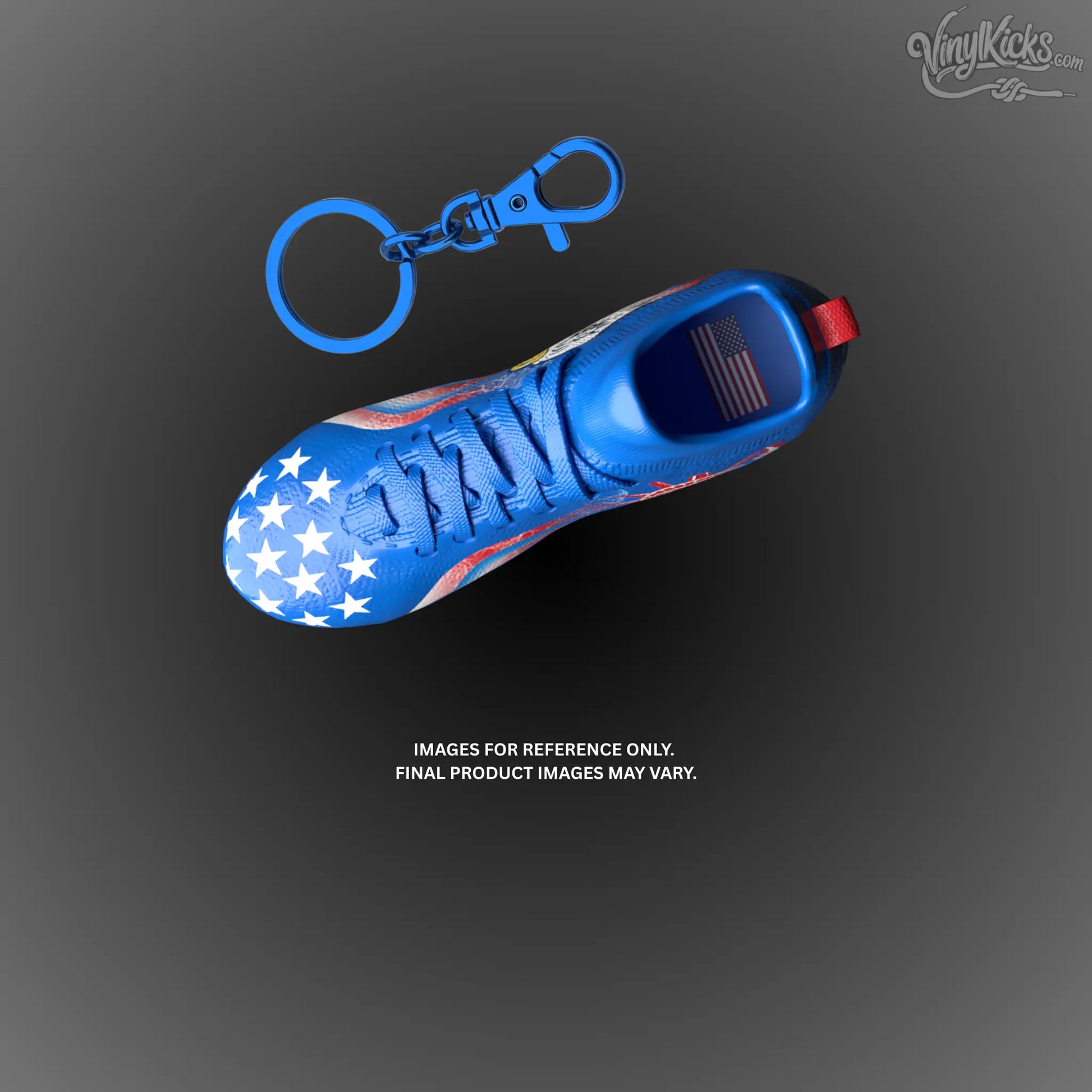 Limited Release:  USA Souvenir Collectible & Bag Charm VinylKicks.com