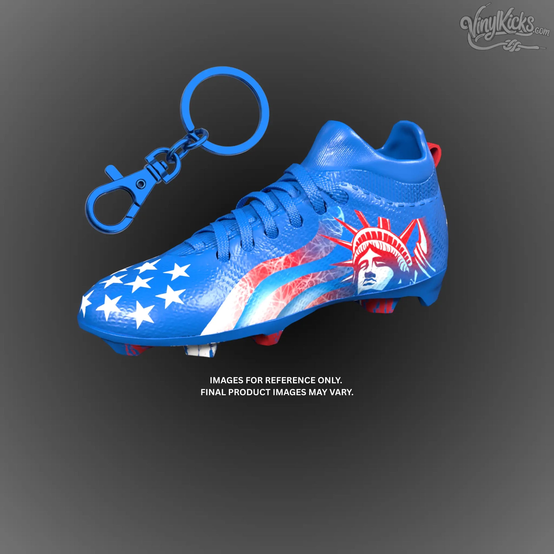 Limited Release:  USA Souvenir Collectible & Bag Charm VinylKicks.com