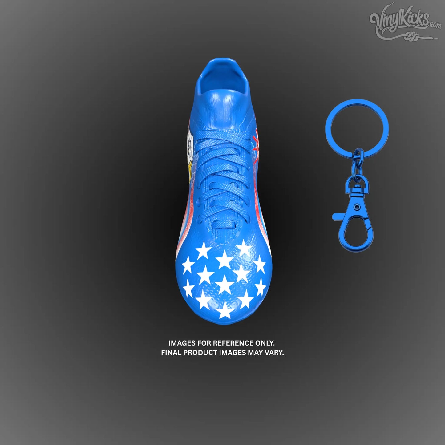 Limited Release:  USA Souvenir Collectible & Bag Charm VinylKicks.com