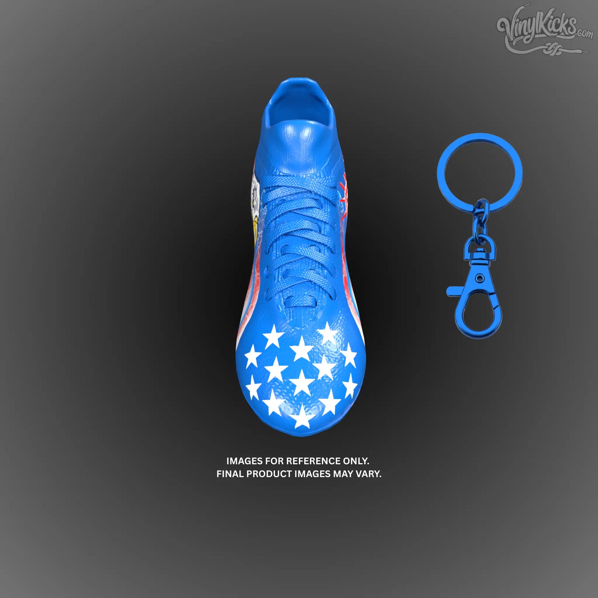 Limited Release:  USA Souvenir Collectible & Bag Charm VinylKicks.com
