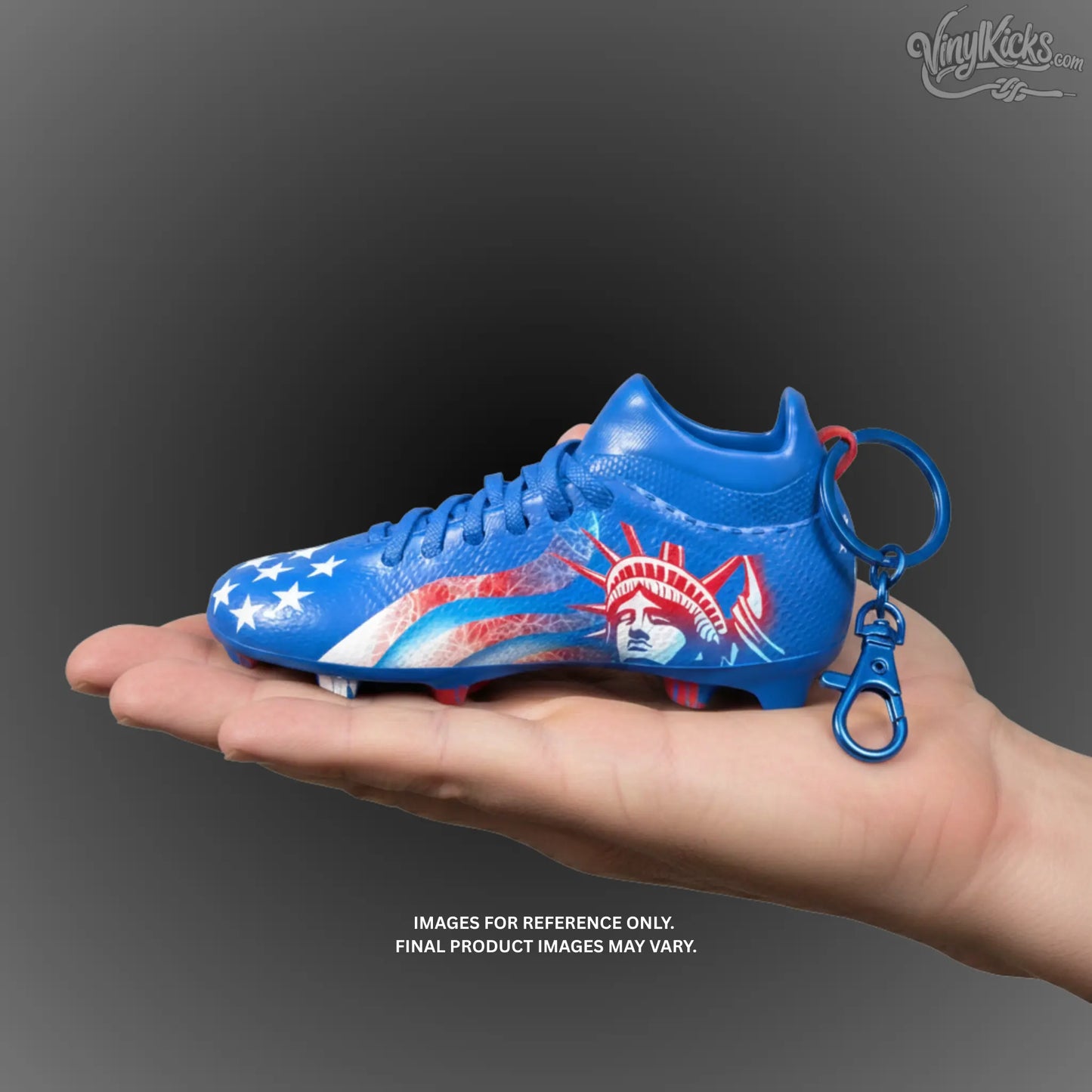 Limited Release:  USA Souvenir Collectible & Bag Charm VinylKicks.com